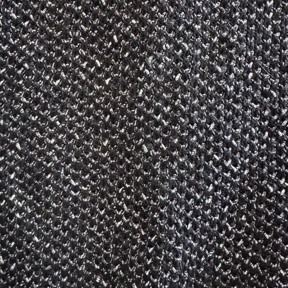 Rag and Bone Metallic Knit Moto Zip Cardigan Sweater - Picture 4 of 6